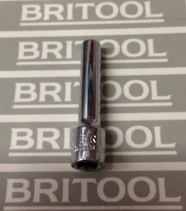 NEU - Old Style Britool DDB344 1/4" Antrieb 12 Punkt tiefe Steckschlüssel 11/32" AF - Bild 1 von 1