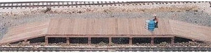 BTS (Better Than Scratch) 17506 O Scale Loading Dock - Kit (Laser-cut Wood) - Picture 1 of 1