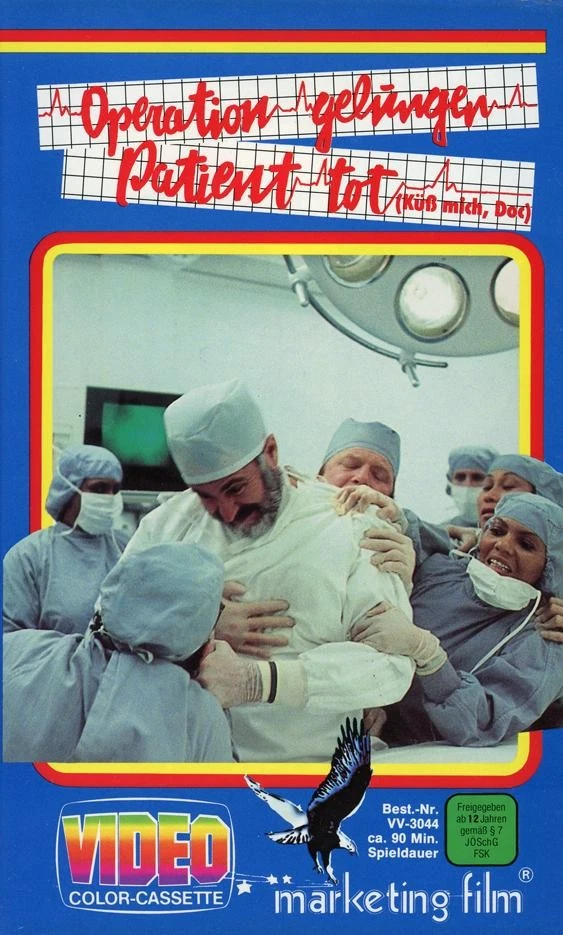 VHS "OPERATION GELUNGEN - PATIENT TOT" Michael McKean, Sean Young MARKETING - Bild 1 von 1