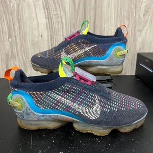 Nike Air VaporMax 2020 Flyknit CJ6740-400 Blau Mehrfarbig Größe 8,5 Herren - Bild 1 von 12