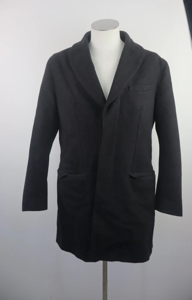 Trussardi Jeans Wool Coat Men's Casual Jacket Vintage Size 50 - Image 1 of 4