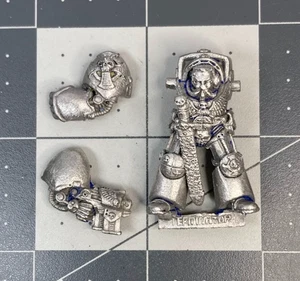 Classic Rogue Trader 40K SPACE MARINE TERMINATOR CAPTAIN metal GW citadel BC25 - Picture 1 of 2