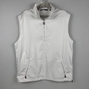 Polo Ralph Lauren Golf Tank Damen Weste weiß große Polyester Taschen Reißverschluss - Bild 1 von 8
