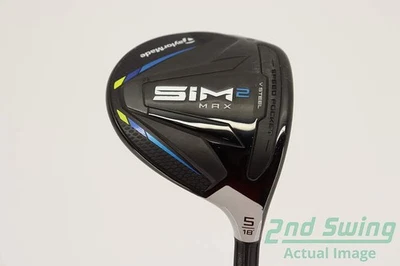 TaylorMade SIM2 MAX madeira Fairway 5 madeira 5W 18° grafite feminino direito 41,25 polegadas - Imagem 1 de 4