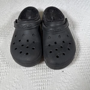 Crocs Dual Comfort Nero Slip On Crocs Foderato in Pelliccia Uomo 10 - Foto 1 di 15