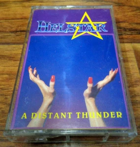 HELSTAR - A DISTANT THUNDER CASSETTE TAPE (METAL BLADE 1988) TESTED EXC - Imagen 1 de 5