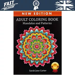 Malbuch für Erwachsene: Mandalas und Muster (Sarah Jane Carter Malbücher) - Bild 1 von 2