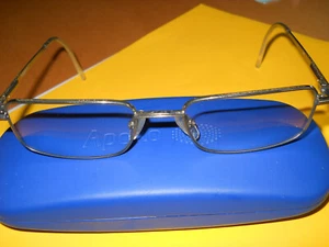 Brillengestell Herren gebraucht Vincenti Apollo silberfarbig mit Etui - Bild 1 von 3