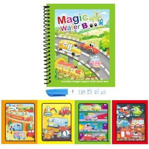 Reusable Magic Book Animal Coloring Books Education and Learning - Picture 1 of 17