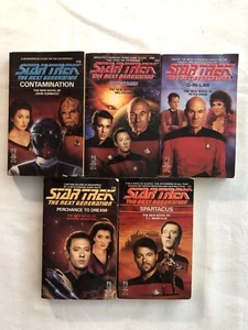 Lot of 5 Star Trek The Next Generation Paperback Books (#16-#20) - Bild 1 von 5