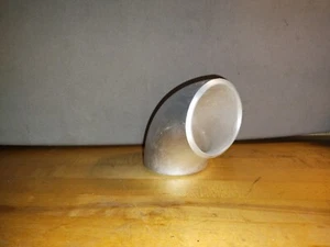 3" SCH 40 kurzer Radius Stumpfschweißen Aluminiumbogen 90° 6061-T6 nahtlos Flomac USA - Bild 1 von 6
