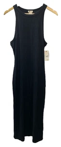Billabong Women's In The Sun Dress Open Knit Stretch Bodycon Midi Dress Size L - Picture 1 of 7