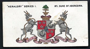 TADDY - HERALDRY SERIES - #1 DUKE OF ABERCORN - Picture 1 of 2