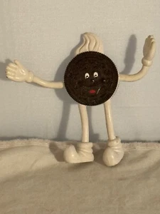 Figura vintage flexible Nabisco Oreo Cookie Guy de 4 - Imagen 1 de 2