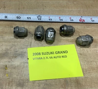 2006-2008 GRAND VITARA LUG NUTS SET OF 5 - Image 1 of 4