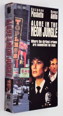 ALONE IN THE NEON JUNGLE VHS 1988 Suzanne Pleshette Danny Aiello vs Crooked Cops - Image 1 of 4