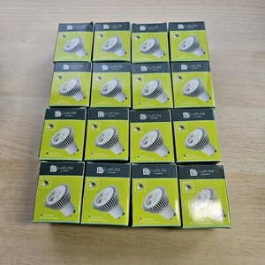16x Lux Lite 4w GU10 Energy Saving LED Dimmable Spot Light Bulbs Cool White/Day - Picture 1 of 15