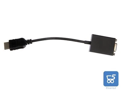 Convertitore da HDMI maschio a VGA femmina LENOVO per Monitor e Videoproiettori - Immagine 1 di 3