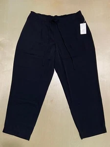 Pantalón pantalón de pierna ancha para mujer talla XL A New Day en negro formal de negocios - Imagen 1 de 9