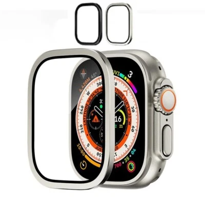 DANIQ Apple Watch Ultra 2 / Ultra Schutzglas 49mm Panzerfolie Titan Display Schutz