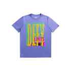 ATHLETIC WORKS BOYS 2XL 18 SHORT SLEEVE GRAPHIC TEE DEFY LIMITS NEON COLORS