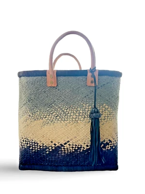 Mar Y Sol Large Tote Rare Graphic Ombre Beach Vacation Bag NWT - Image 1 of 4