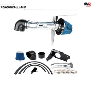 Kit de carreras de admisión de aire frío + filtro azul para Ford Mustang 2005-2009 GT 4,6 L V8 - Imagen 1 de 11