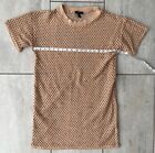Forever 21 Womens Eyelet T-Shirt Pink Short Sleeve Crew Neck Pullover Tee M