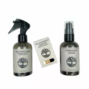 Timberland Product Care 4 pcs Balm Proofer Renewbuck Dry Cleaning Kit 4 in 1 Kit - Picture 1 of 1