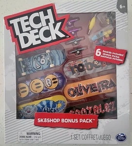 Neu Tech Deck FLIP 6 Skateboards Fingerboards SK8Shop Bonus Pack Oliveira Pham - Bild 1 von 4