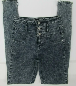 Women's Refuge 3 Button Hi-Waist Super Skinny Jeans Size 0 - 25W X 29L - Picture 1 of 10