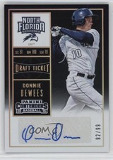 2015 Contenders College Draft Ticket /99 Donnie Dewees (White Jersey) #25.1 Auto