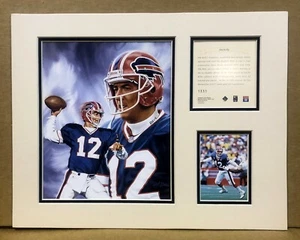 Buffalo Bills Jim Kelly 1996 NFL Football 11x14 MATTED Kelly Russell Print - Picture 1 of 1