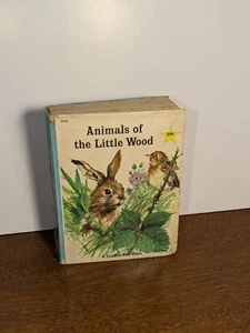 VTG. 1967 A Golden Star Book "Animals Of the Little Wood" Mini 5" Hardcover... - Bild 1 von 9