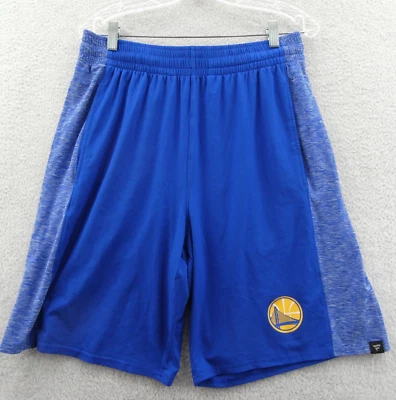 Golden State Warriors Shorts Mens Large Blue Gold Fanatics Basketball Sports New - Image 1 of 4