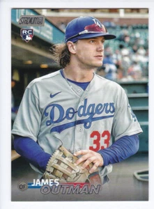 2023 Topps Stadium Club #21 JAMES OUTMAN RC Los Angeles Dodgers ROOKIE CARD - Picture 1 of 2