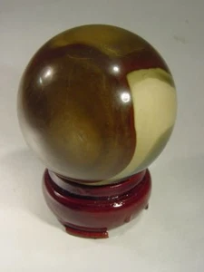 BUTW Jaspe Policromado 2" Esfera Tallado Lapidario con Soporte 6498C - Imagen 1 de 1