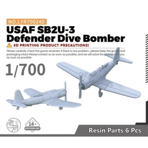 Yao's Studio LYR700240 1/700 Military Model Kit USAF SB2U-3 Defender Dive Bomber - Picture 1 of 6