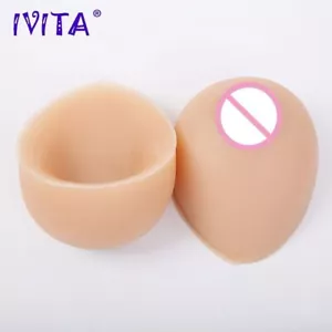 3600g Beige Silicone Artificiale Forme Seno Coppa HH per Crossdresser Seno Falso - Foto 1 di 12