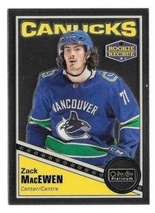 2019-20 Zack MacEwen O-Pee-Chee OPC Platinum Retro Rookie - Vancouver Canucks - Picture 1 of 1