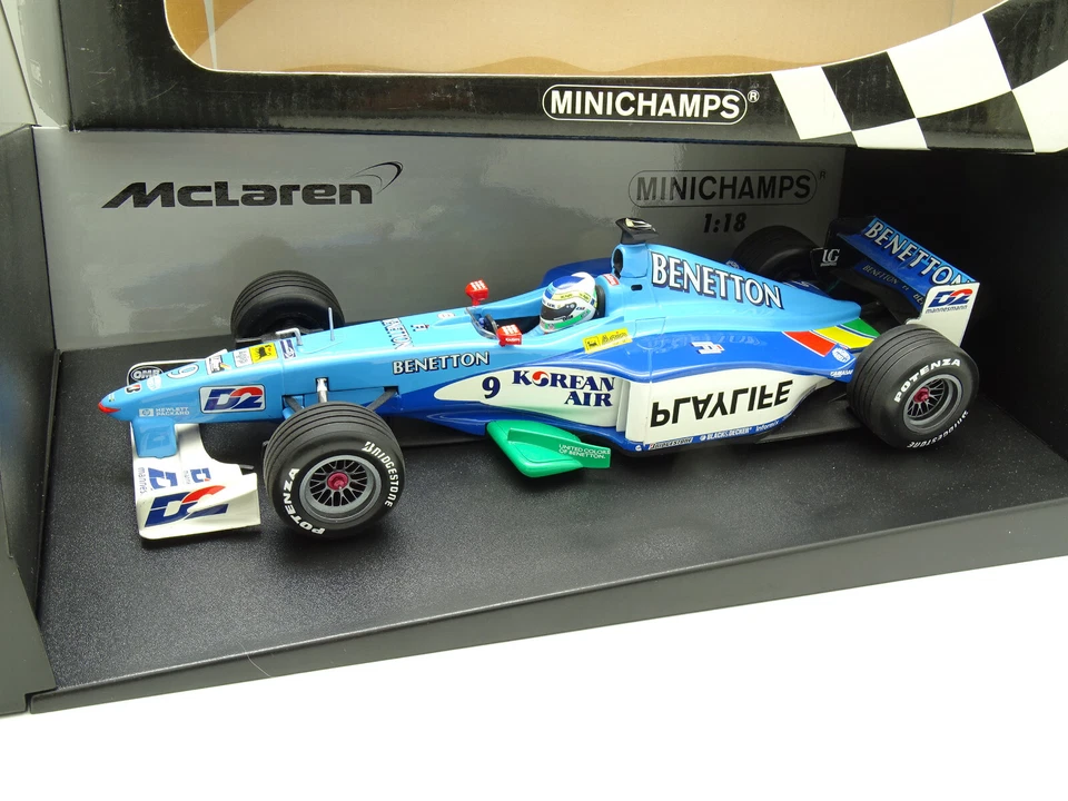 MINICHAMPS 1/18 - F1 Benetton Playlife B199 Fisichella - Image 1 of 1