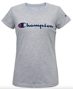 Champion Youth Big Girls Tee XS Heather Gray 7198CG Short Sleeve Shirt - Picture 1 of 1