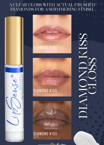 Lote de 2, SENEGENCE LipSense BRILLO LABIAL HIDRATANTE Tamaño Completo .25oz DIAMOND KISS - Imagen 1 de 1