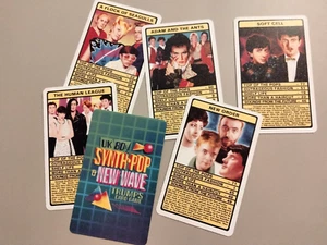 New Wave/Synth TRUMPS art cards Gazoo C. Raymond (pack fresh) You Pick free ship - Picture 1 of 32