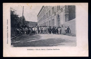 cartolina POTENZA villa s.maria e saserma basilicata - Foto 1 di 1