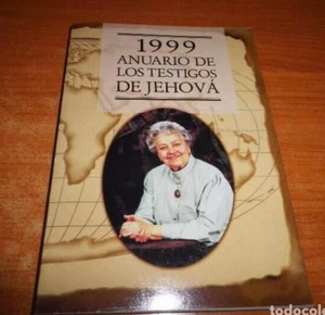 ANUARIO DE LOS TESTIGOS DE JEHOVA PARA 1999 LIBRO TAPA BLANDA WATCHTOWER USA - Imagen 1 de 3