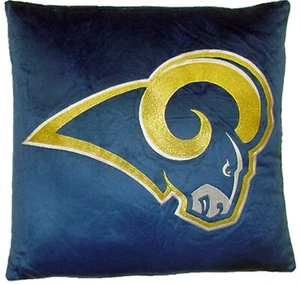 Cuscino da lancio St. Louis Rams misure 14 x 14 pollici - Foto 1 di 5