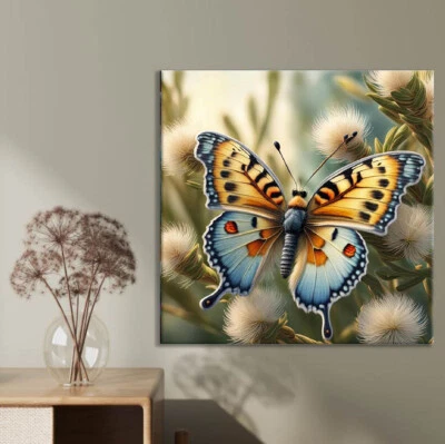 Butterfly with Dandelion Limited Edition High Quality Home Decor Australian Made - image 1 of 3
