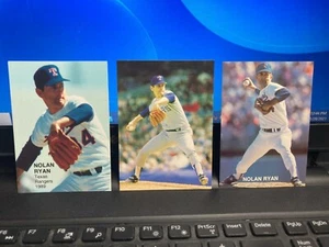 3 Nolan Ryan PROMOS Action Superstars 7, National Sports Gazette, Sports Cards 6 - Bild 1 von 2