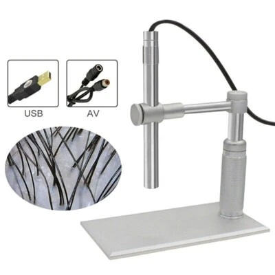 1-600X Zoom USB Digital Microscope LED Illuminated Video Endoscope f/ Inspection - Image 1 of 4